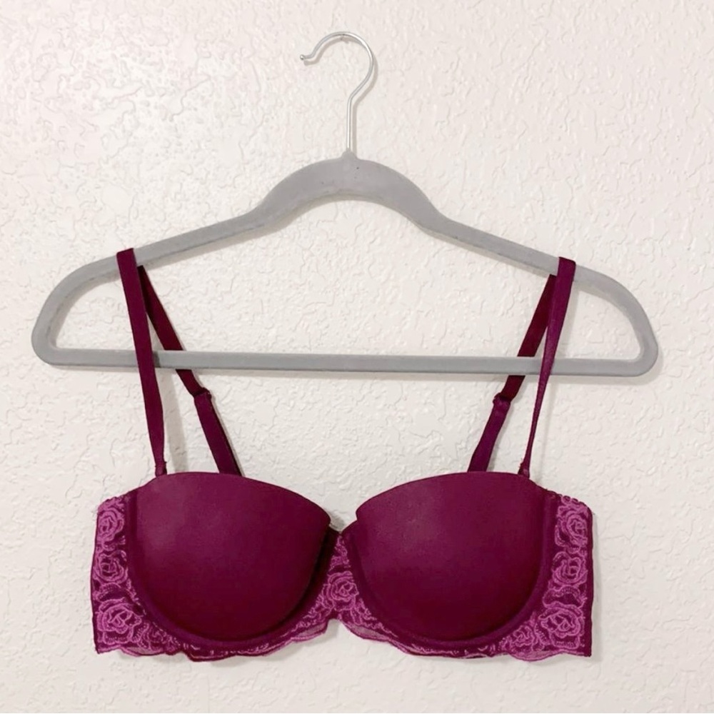 Maidenform maroon bra size: 36C